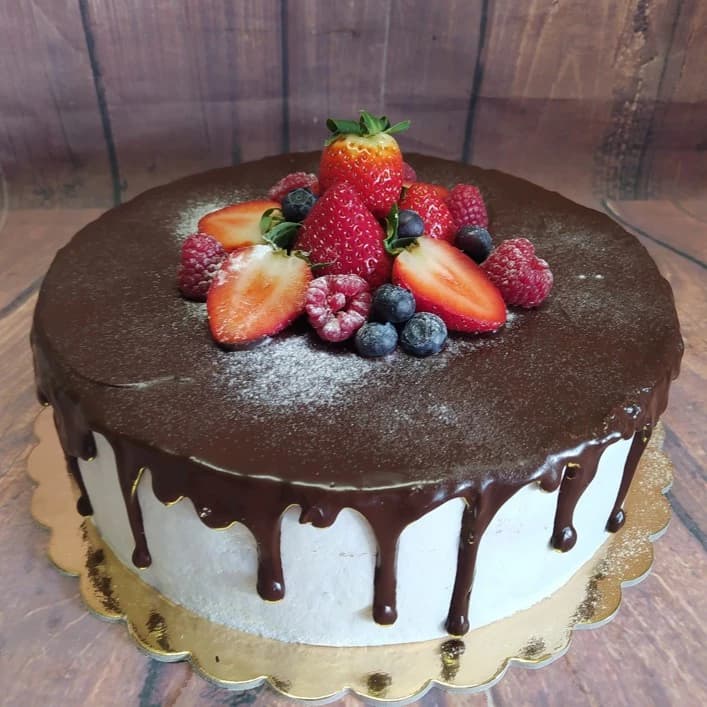 BEZLEPKOVÝ DORT s čokoládou