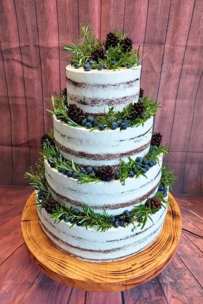 Svatební dort Evy Samkové