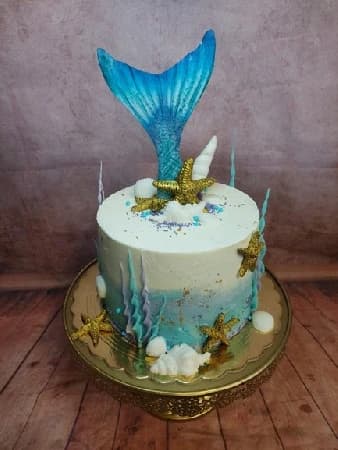 Ploutev modro-fialová