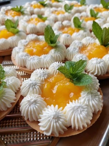 Tartaletka mango-maracuja