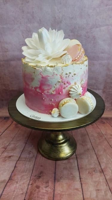 Červeno-růžové-ombré