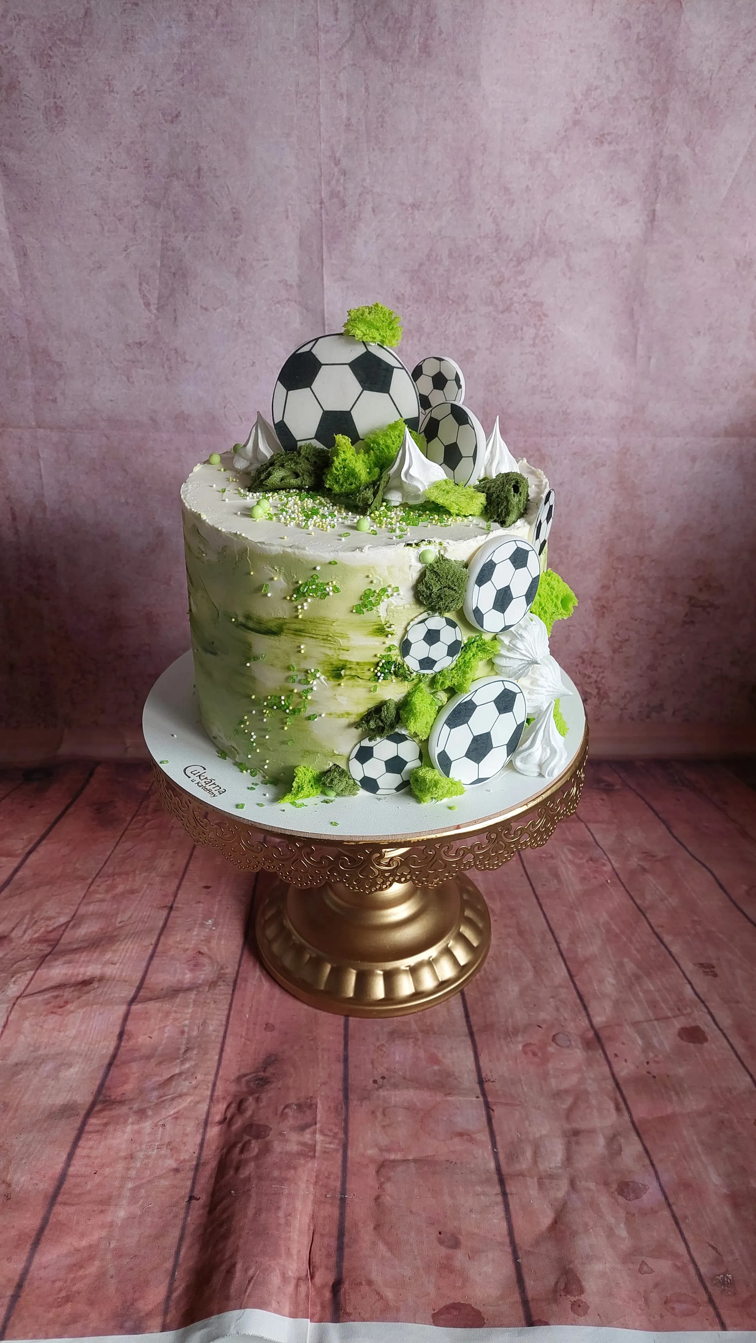 Fotbalový dort
