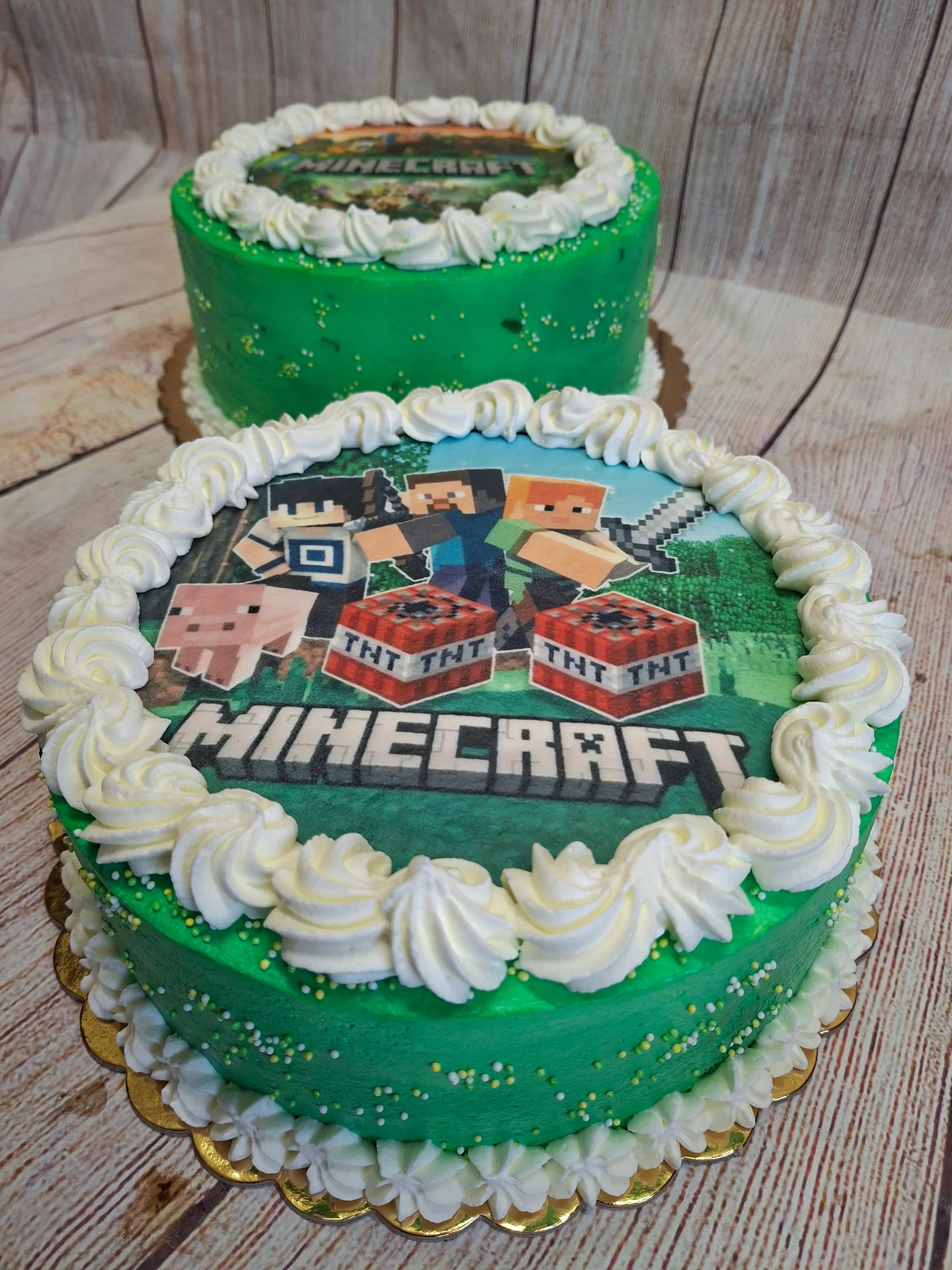 Minecraft s jedlým obrázkem