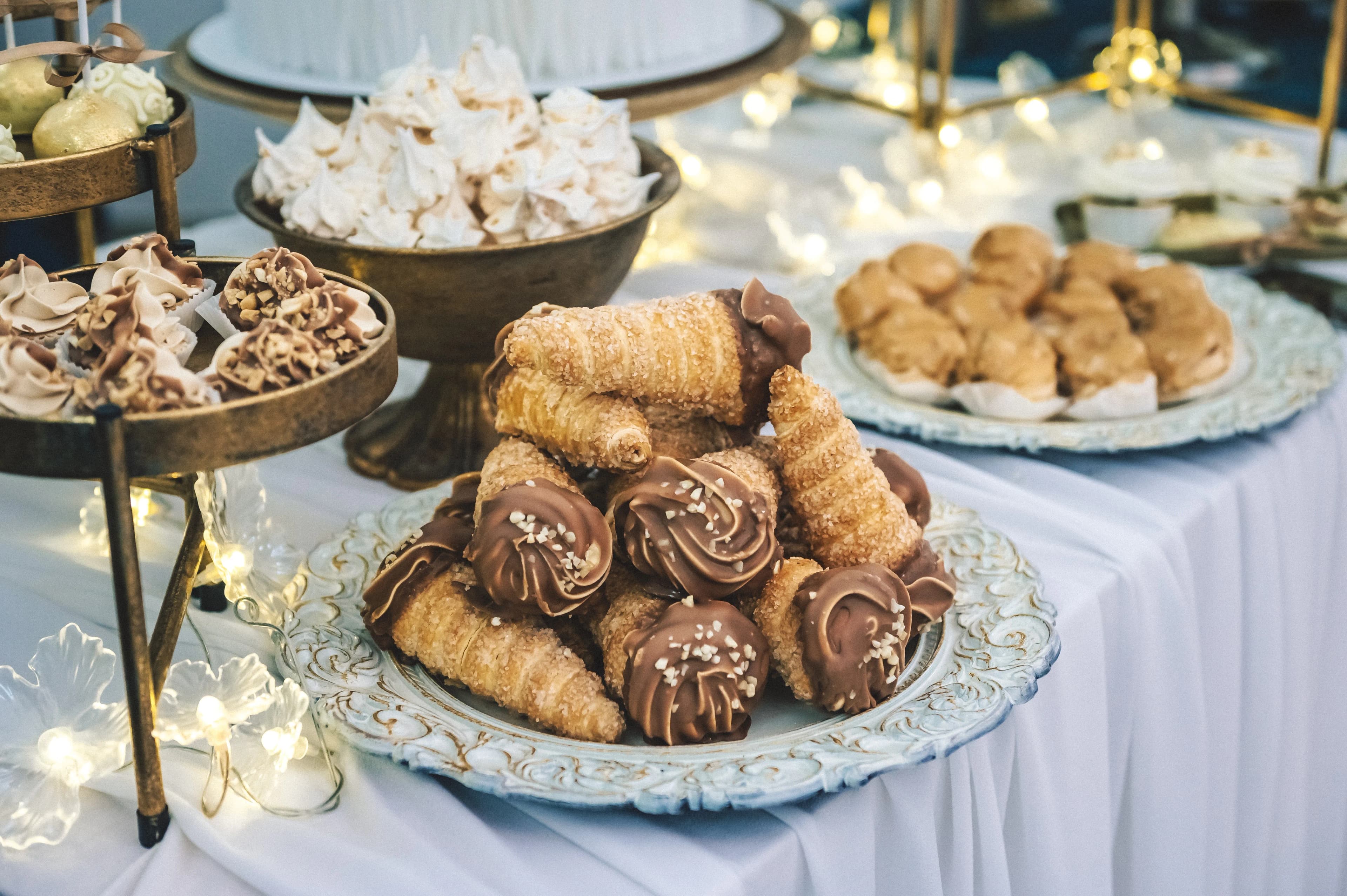 Roh z listového těsta