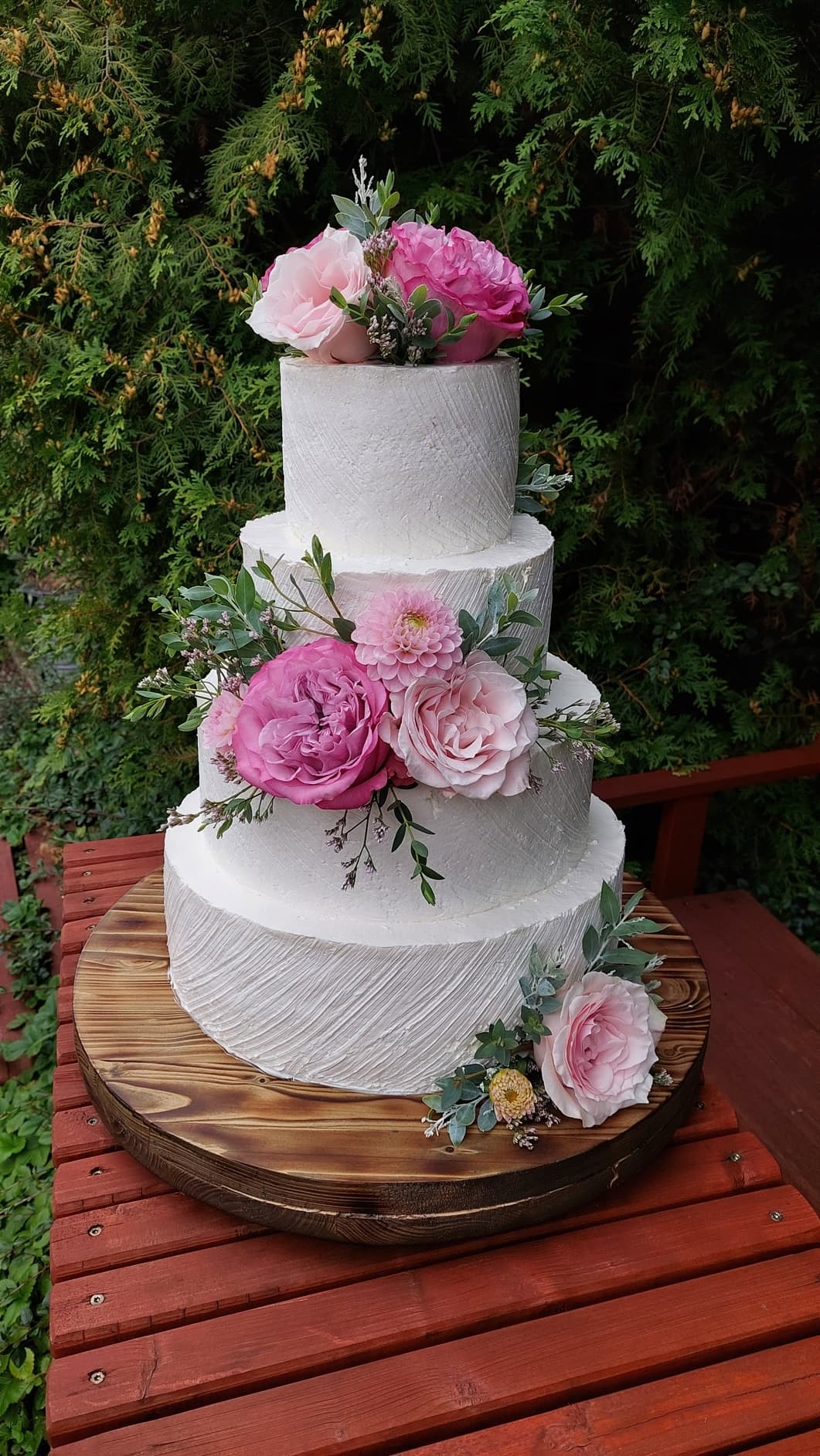 Tahy štětcem- anglické růže