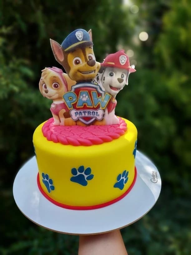 Tlapková patrola parta-žlutý